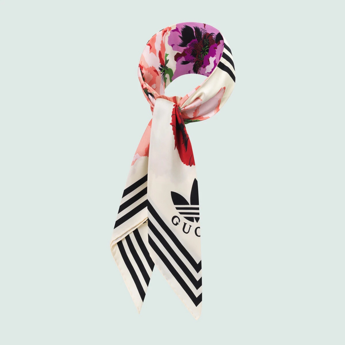 adidas x Gucci silk head scarf - 5