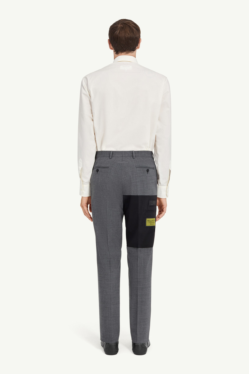 Tailored wool-blend trousers 3