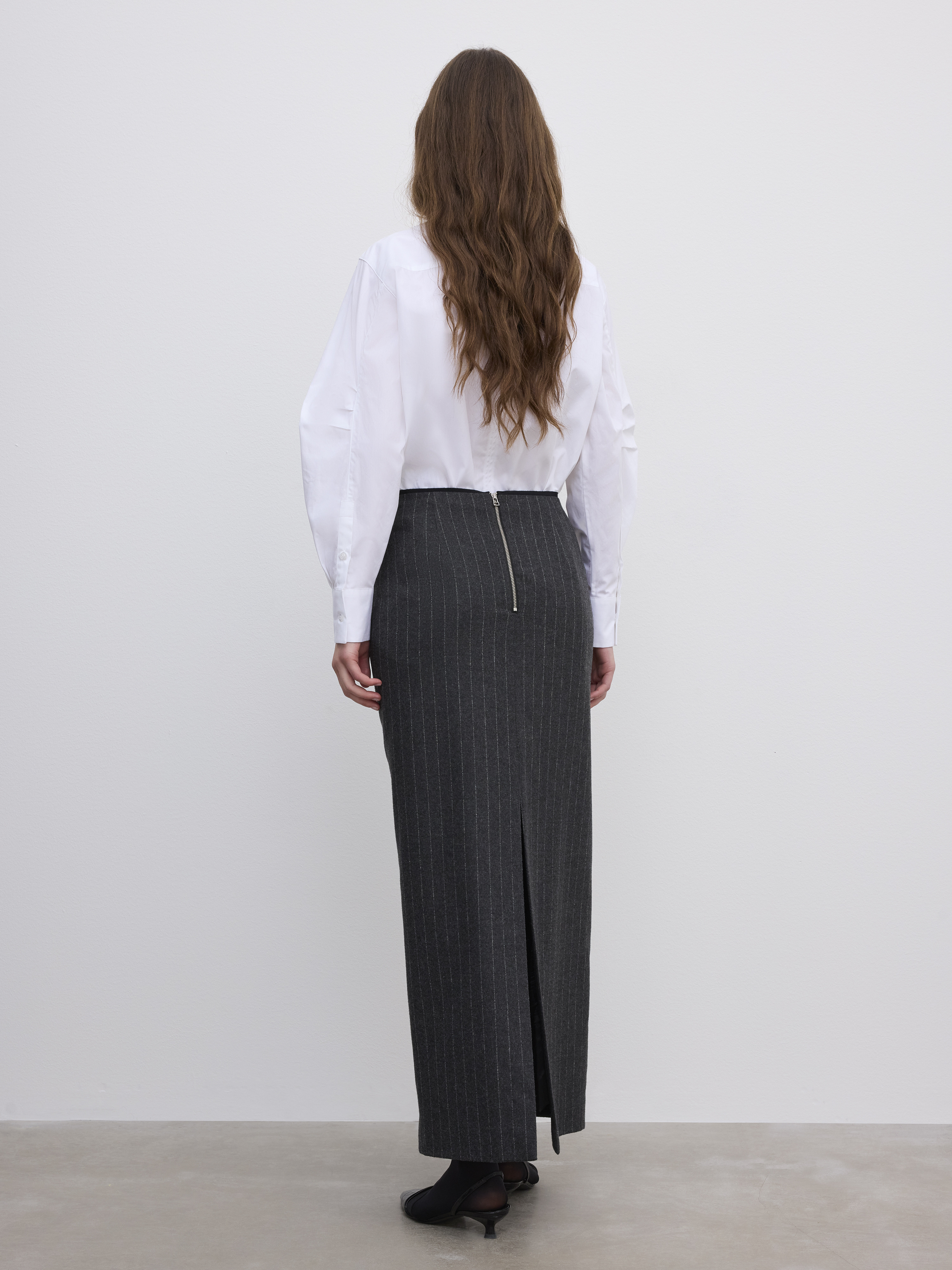 Pencil Maxi Skirt - 5