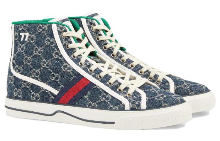 Gucci Tennis 1977 High 'Denim' 625807-2KQ90-4464 - 2