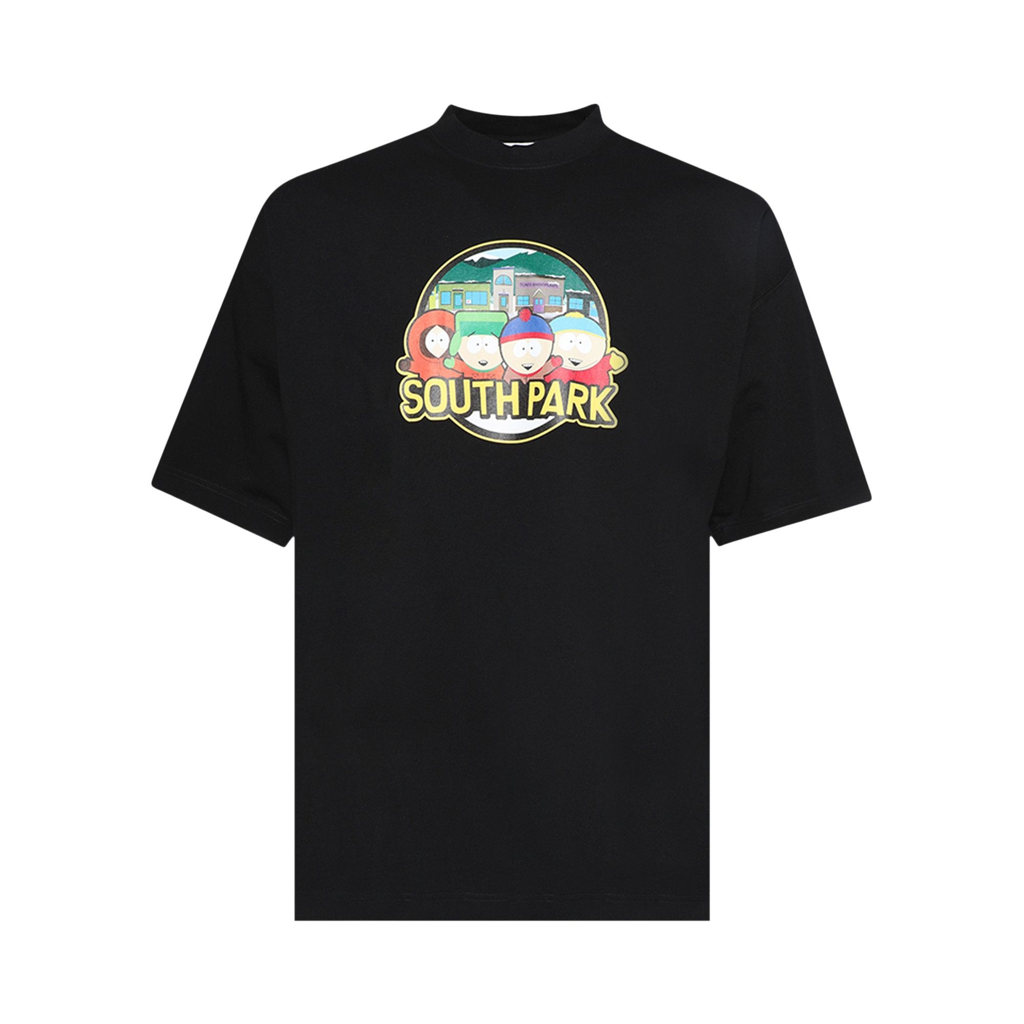 Vetements South Park Oversized T-Shirt 'Black' - 1