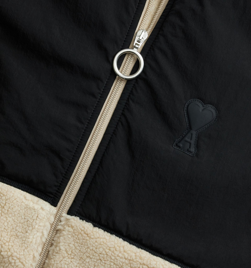 Ami De Cœur Sherpa Sleeveless Jacket 3