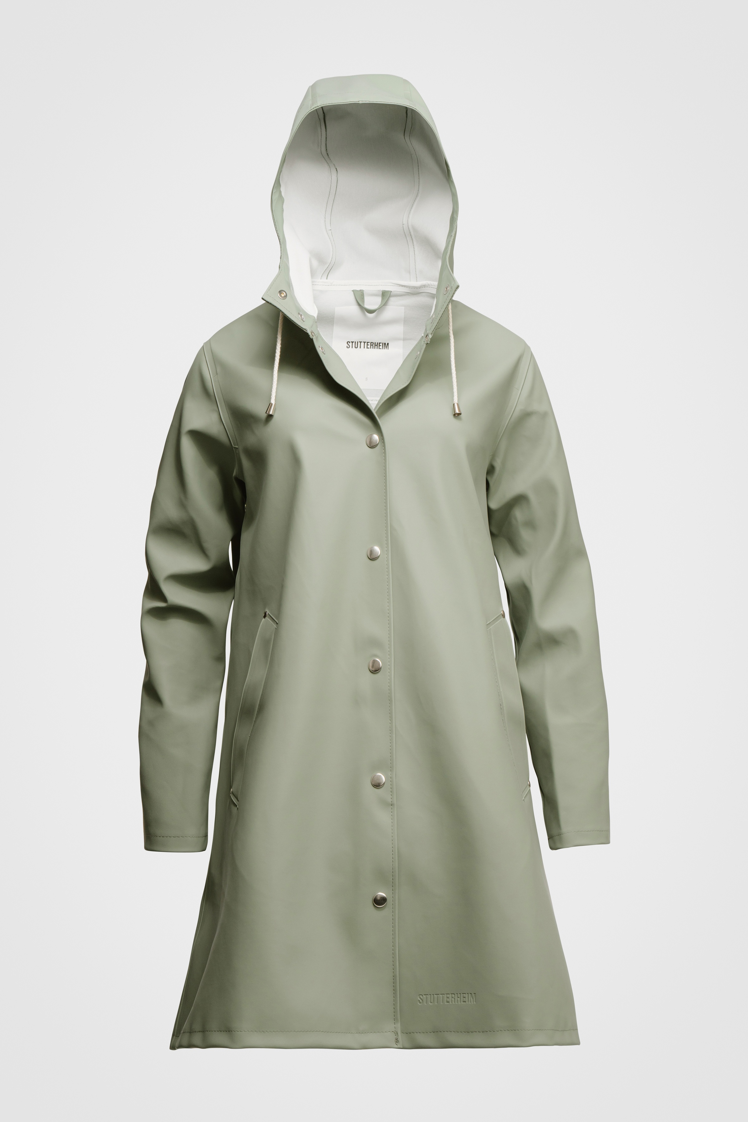 Mosebacke Raincoat Sage - 1