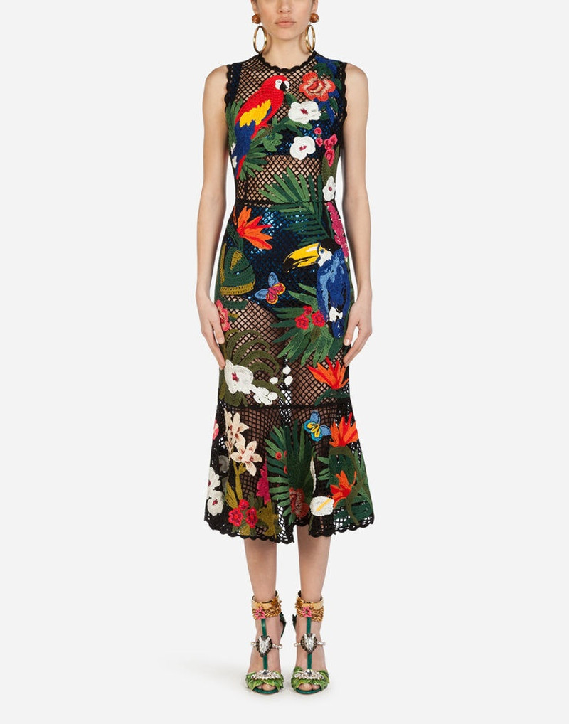 Dolce & Gabbana Sequined culottes outlook