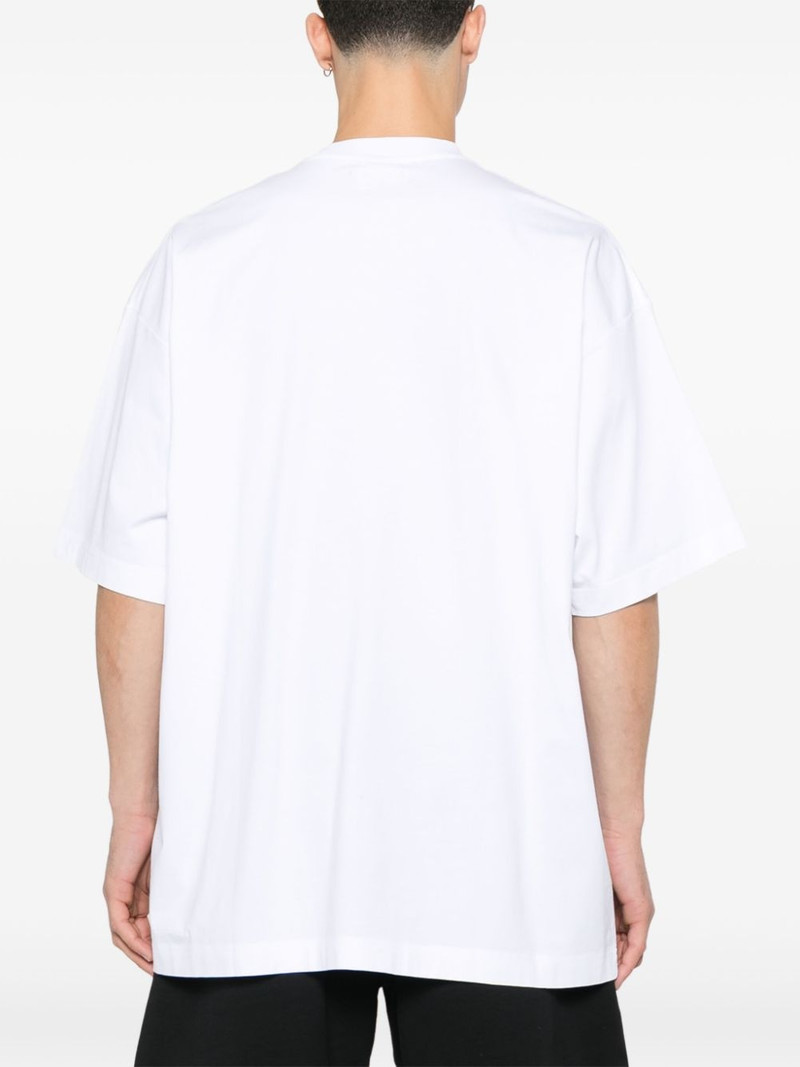 logo-embroidered T-shirt 4