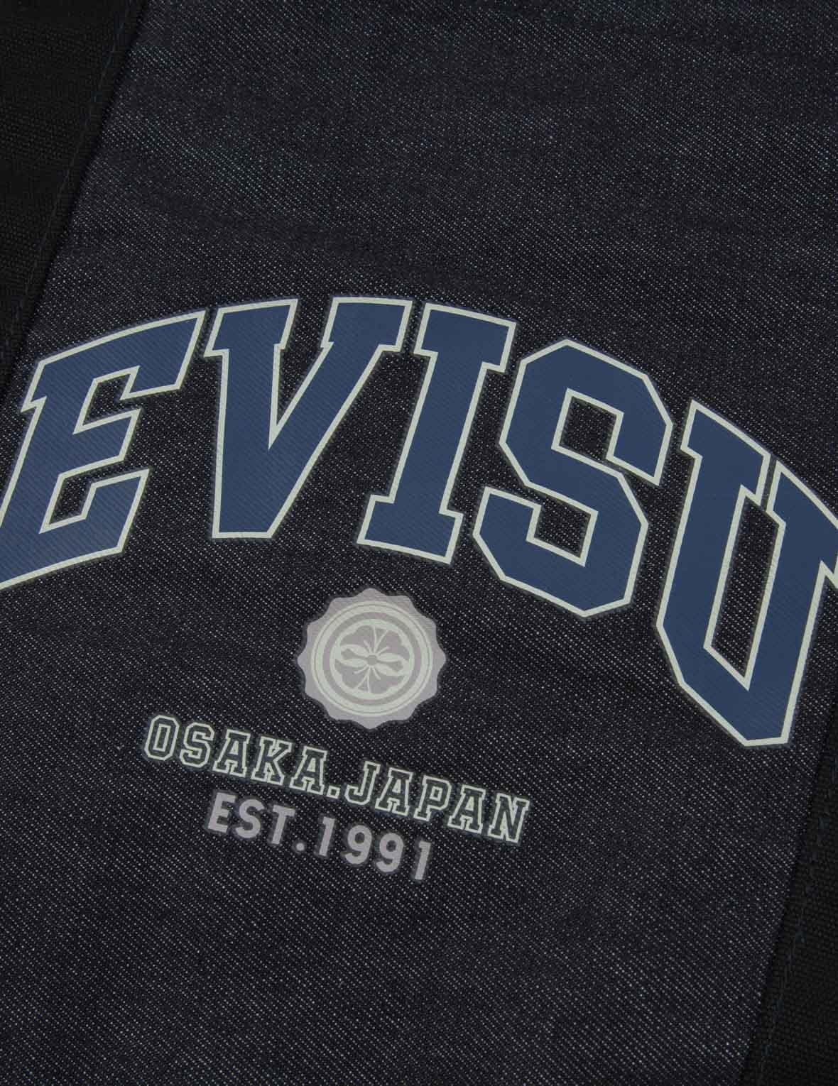 RETRO LOGO PRINT DENIM TOTE - 3