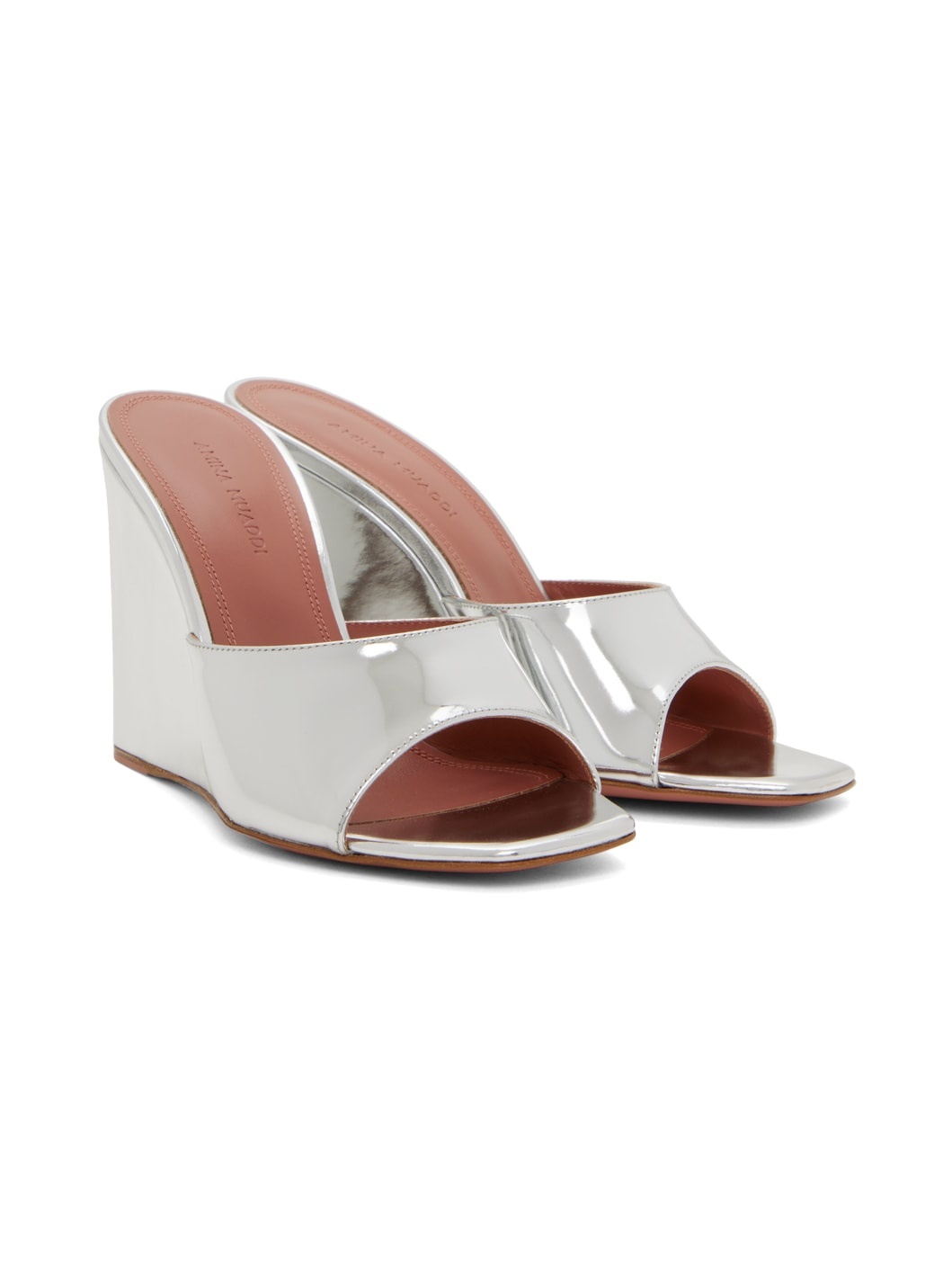 Silver Lupita Wedge Heeled Sandals - 4