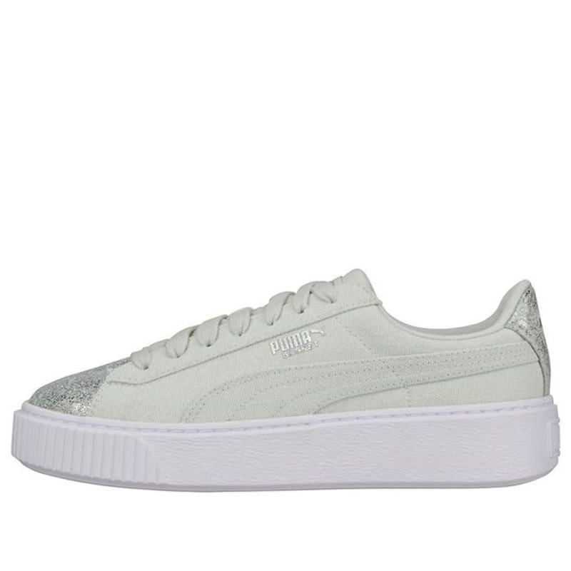 (WMNS) PUMA Basket Platform 'Peppermint Green' 366494-03 - 1