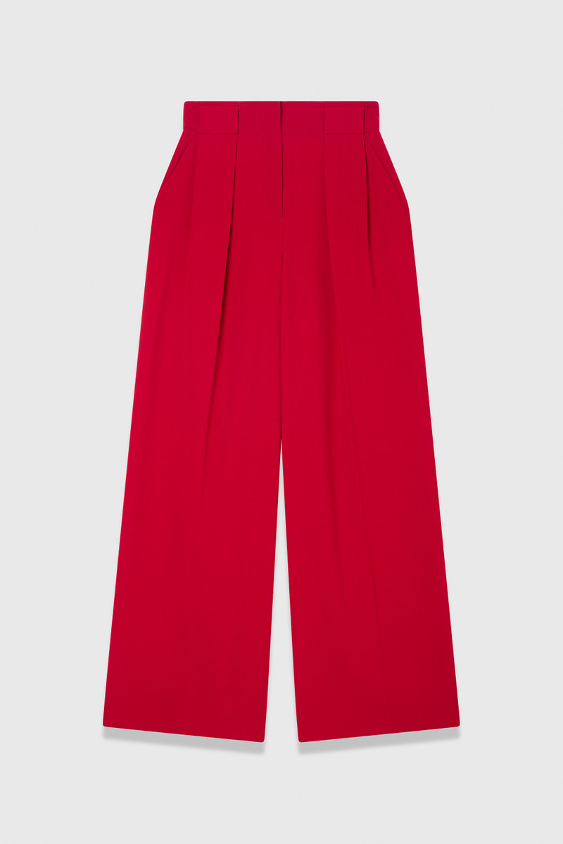 Lyon Crepe Palazzo Trousers 1
