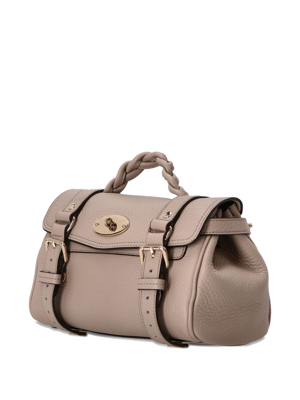 mini Alexa braided-handle tote bag - 3