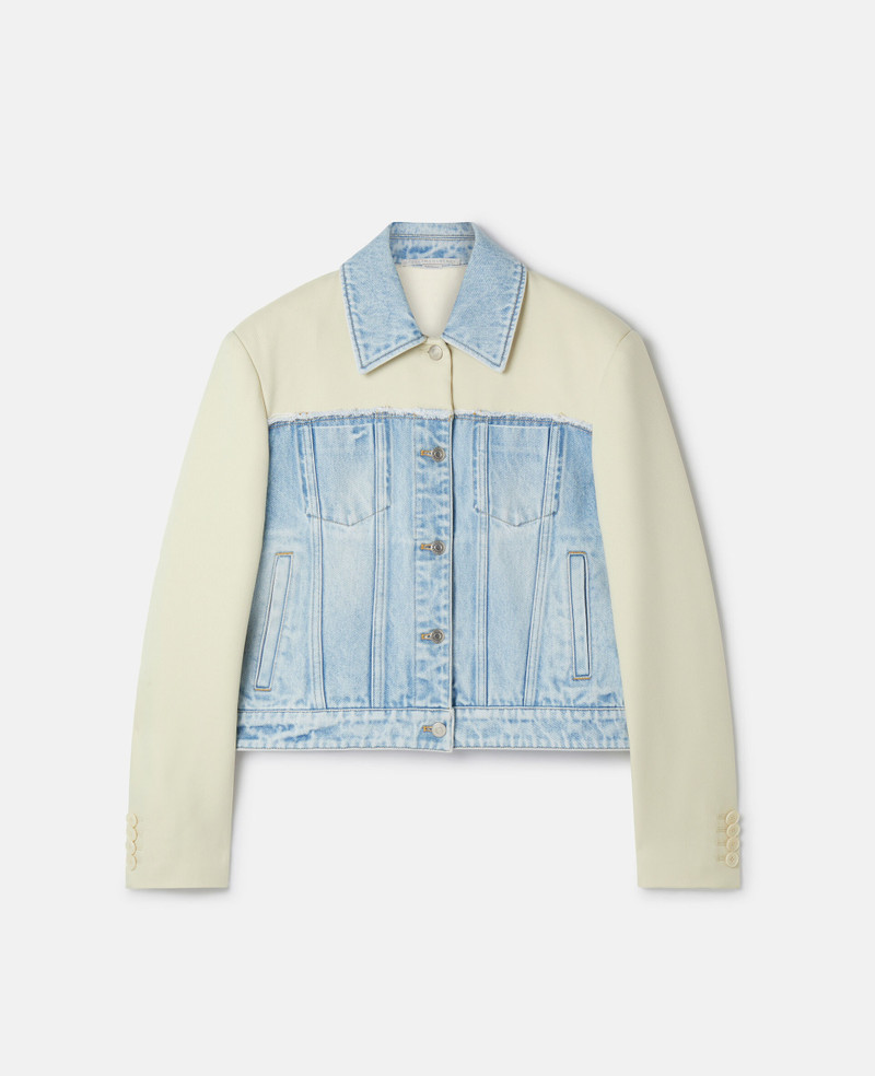2톤 패널 Denim 재킷 1
