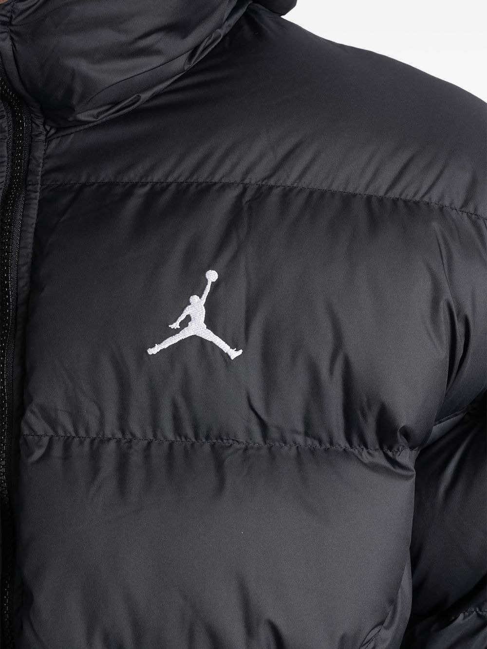 logo-detail padded jacket - 5