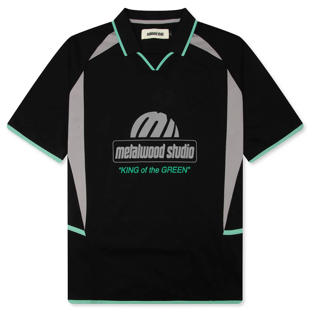 KING OF THE GREENS JERSEY - BLACK - 1