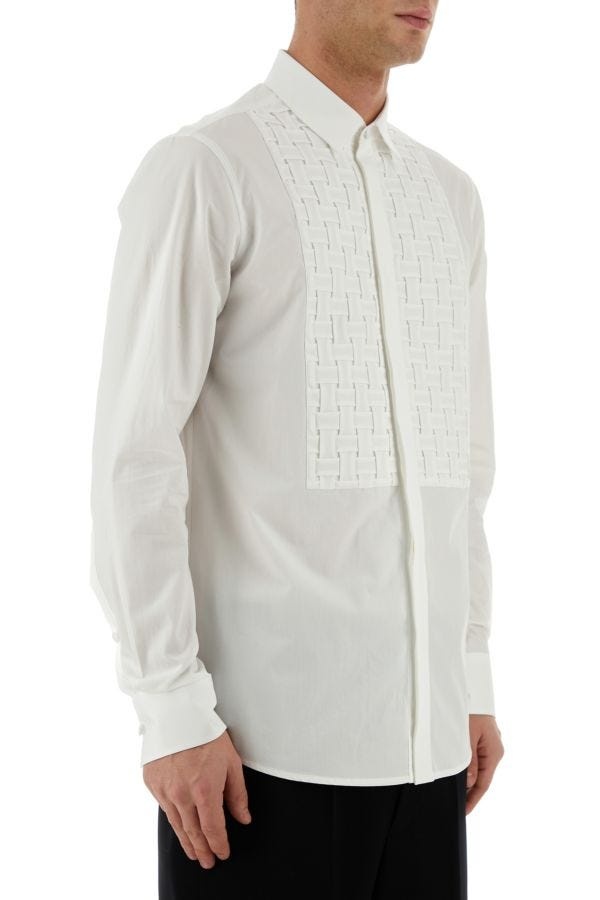 White poplin shirt - 4