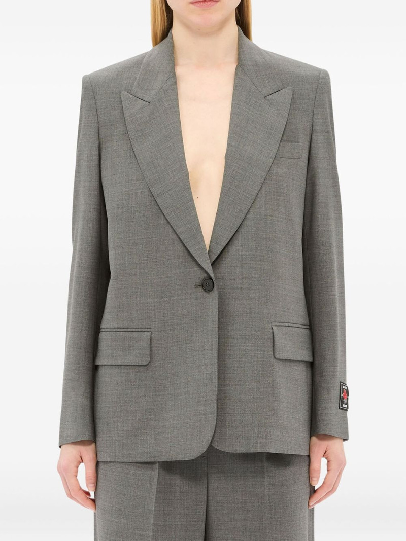 MSGM single-breasted blazer outlook