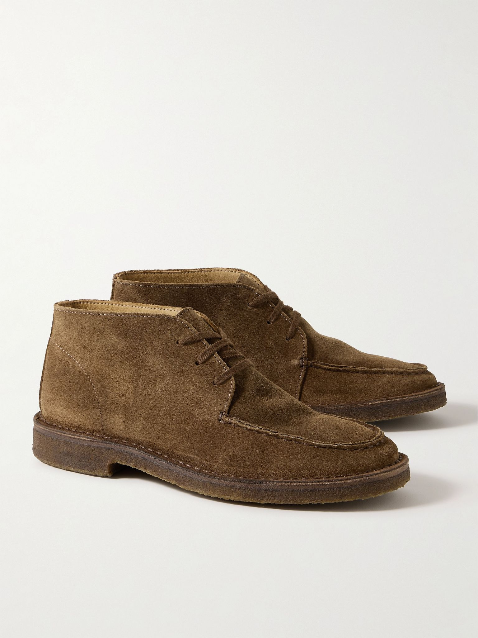 Crosby Suede Chukka Boots Brown - 4