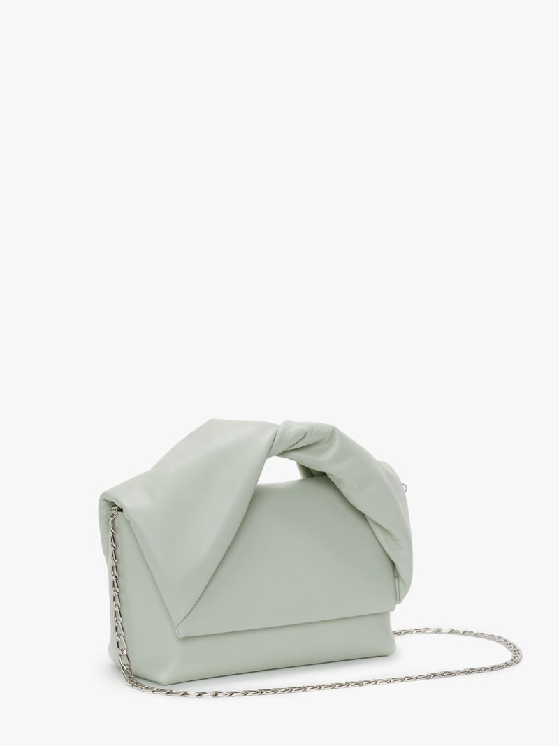 JW Anderson LARGE TWISTER - LEATHER TOP HANDLE BAG outlook
