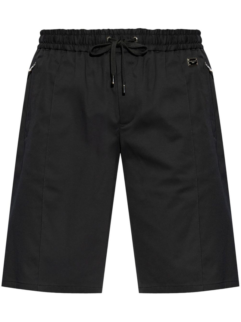logo-plaque track shorts 1