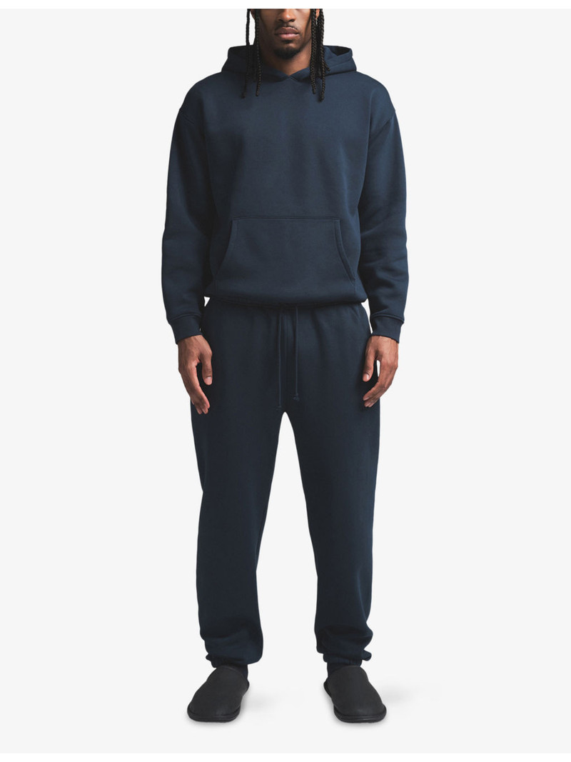 SKIMS Lounge Relaxed Cotton-Jersey Hoody outlook