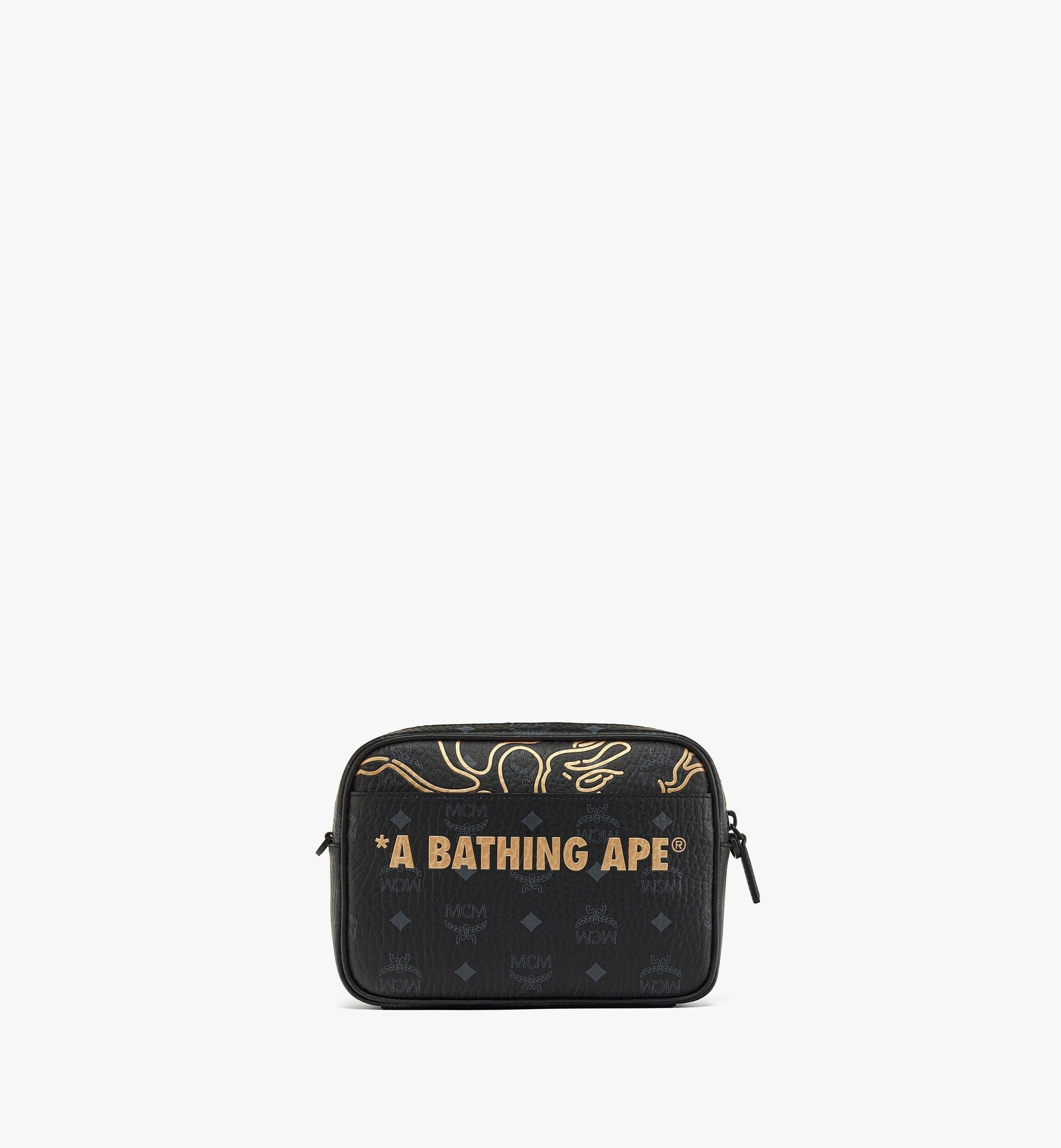 MCM x BAPE Aren Crossbody in Visetos - 4
