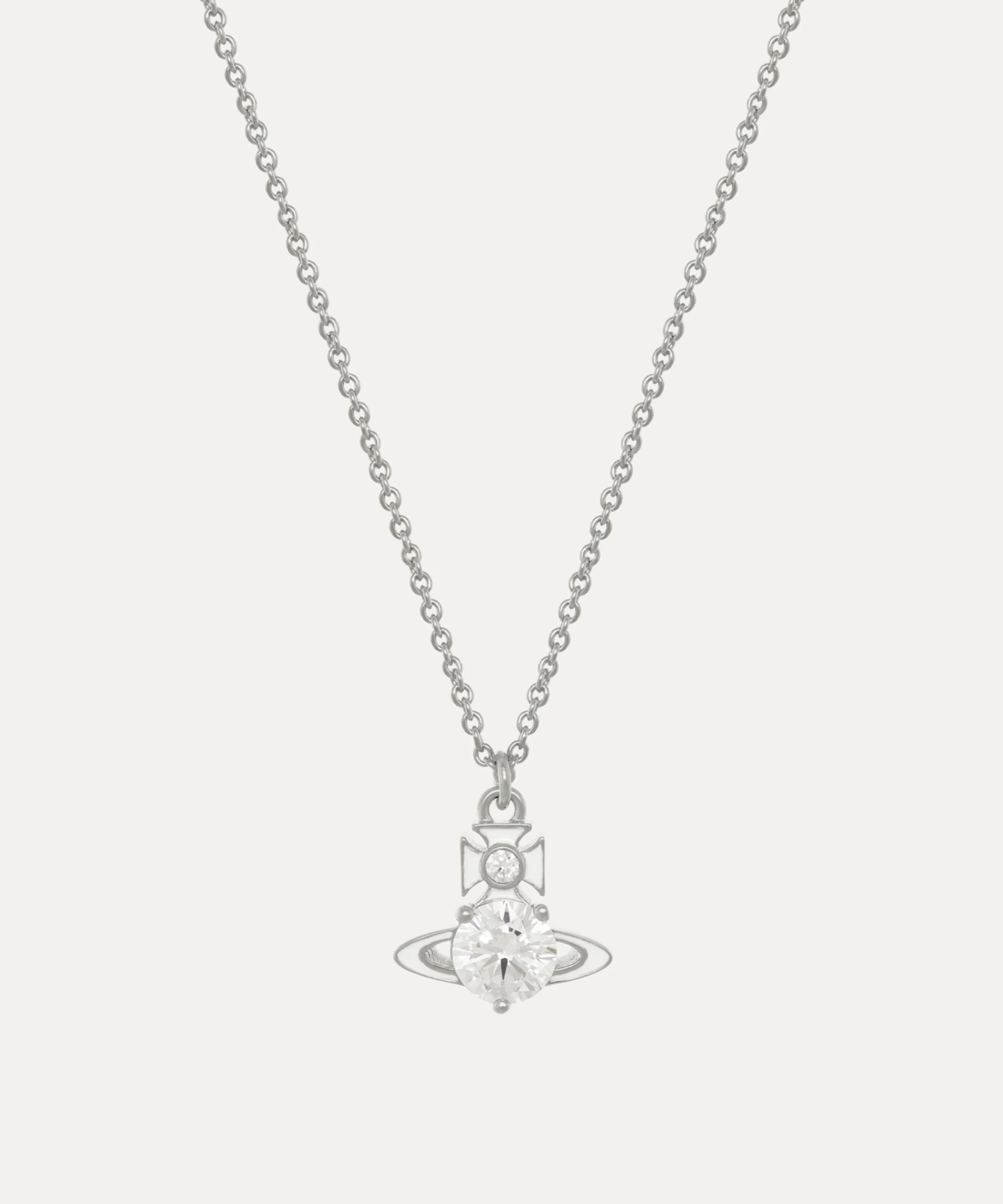 Platinum-Tone Millie Pendant Necklace - 1