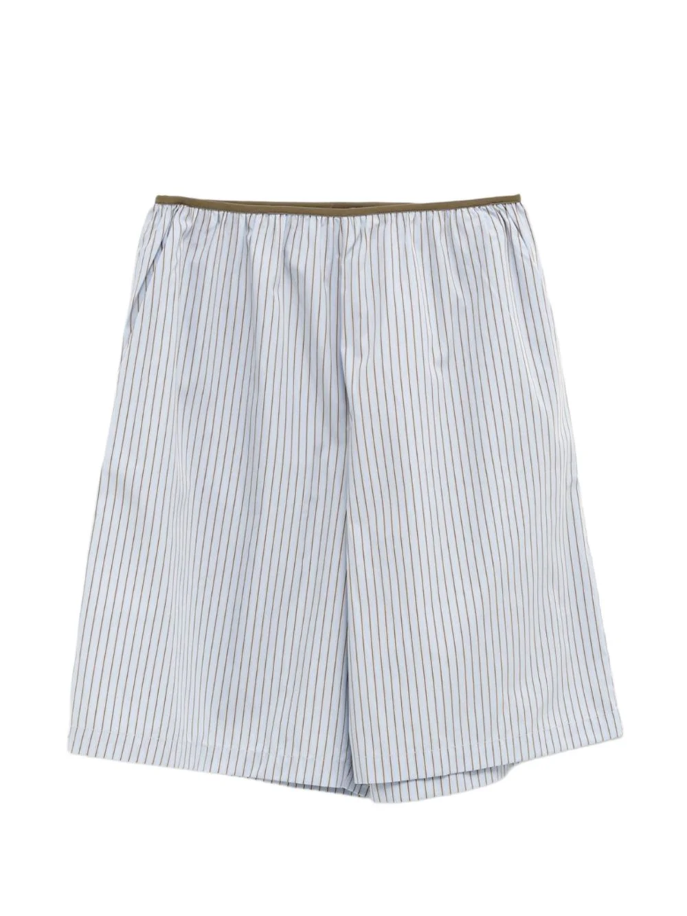 Elyn striped Bermuda shorts - 1