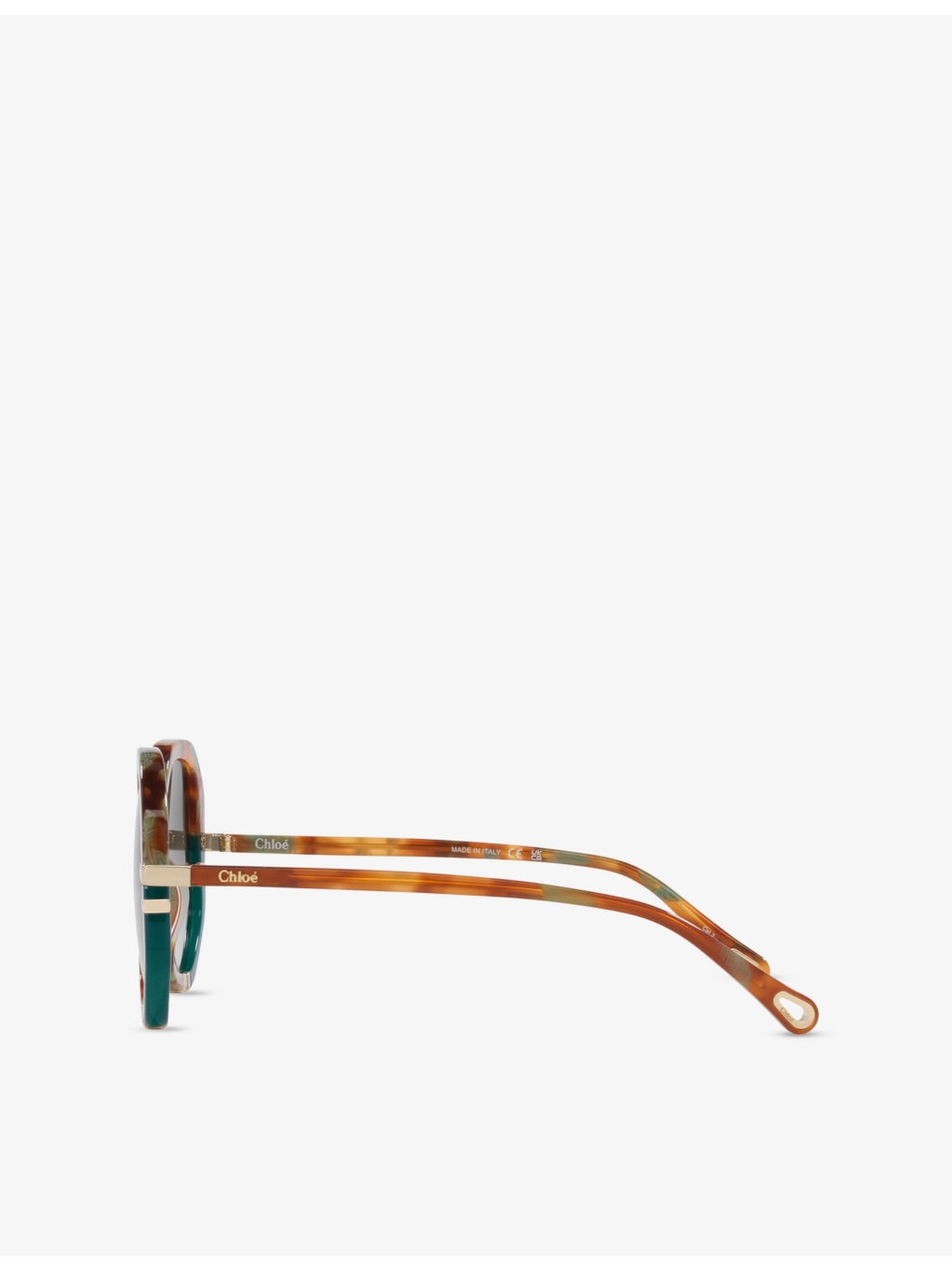CH0105S Hexagonal-Frame Acetate Sunglasses - 3