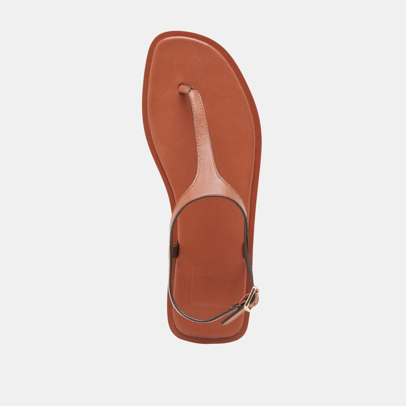 RAYE SANDALS TAN LEATHER 8