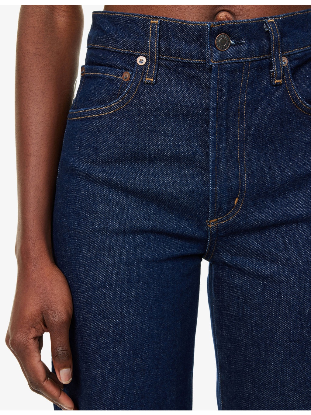 Harper Straight-Leg Stretch-Denim Jeans - 5