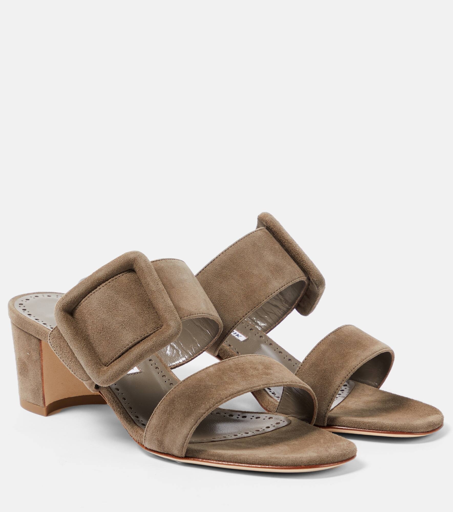 Newton 50 suede mules - 1