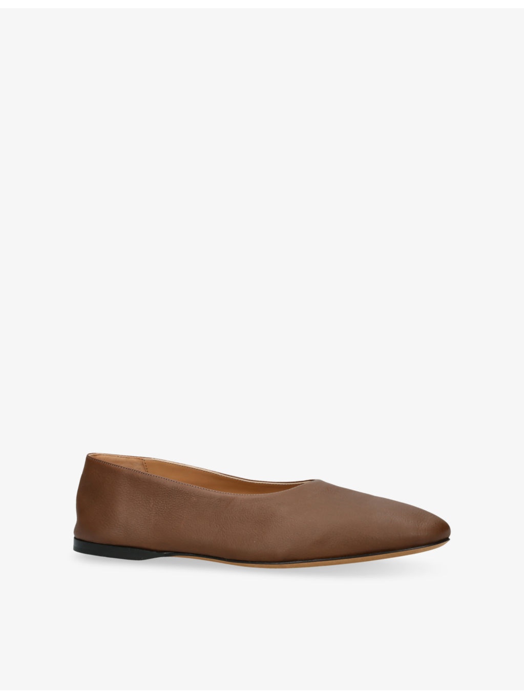 Awar Flat Leather Shoes - 3
