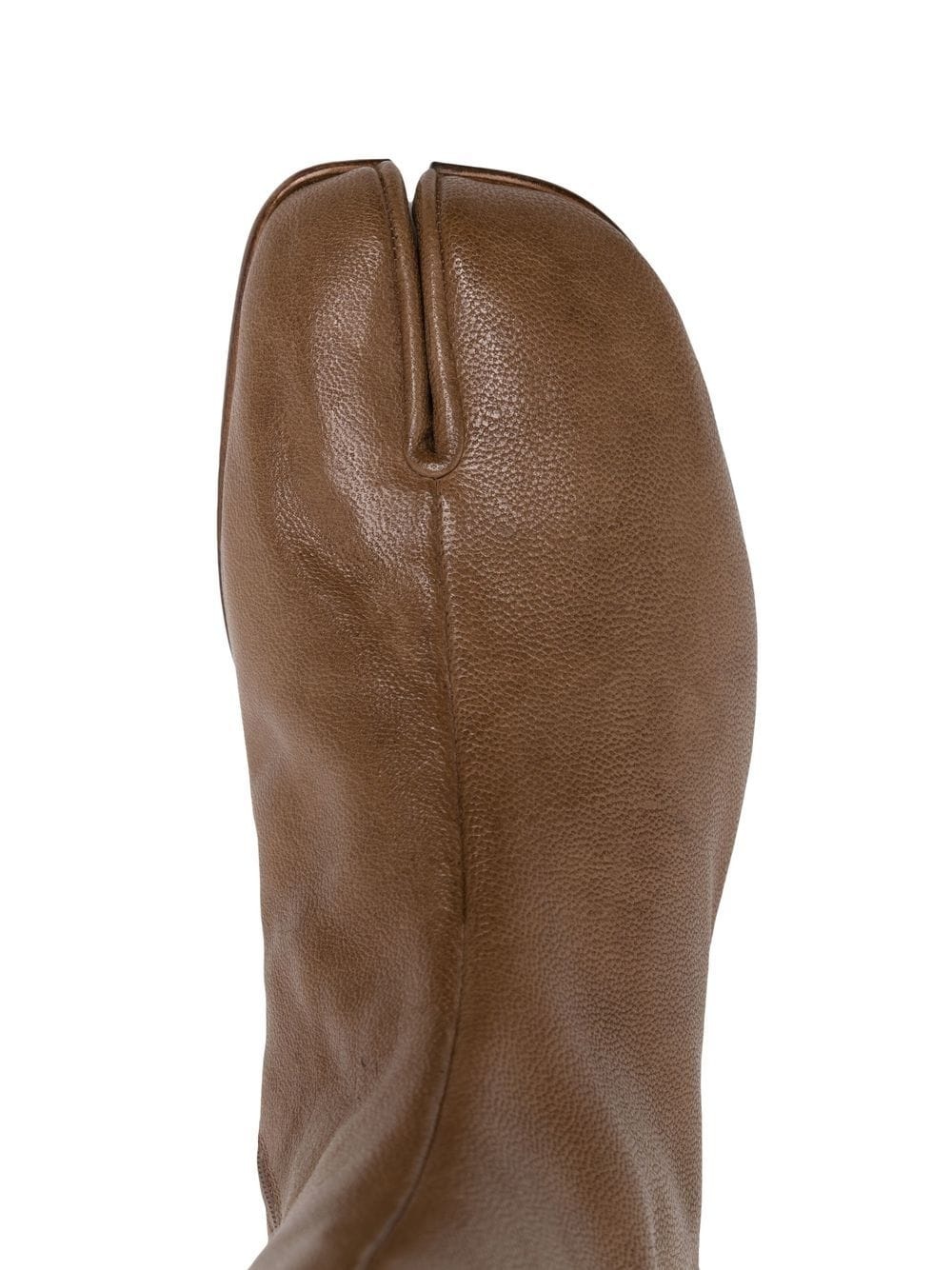Tabi-toe leather boots - 4