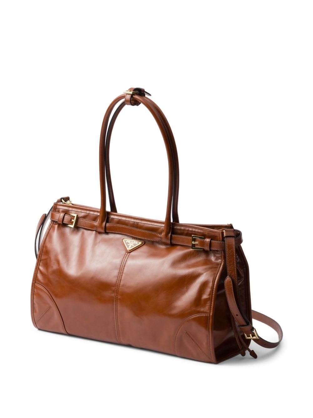 large Bonnie leather tote bag - 5