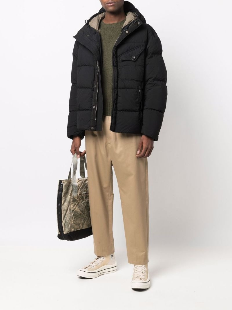 Ten C hooded down puffer jacket outlook