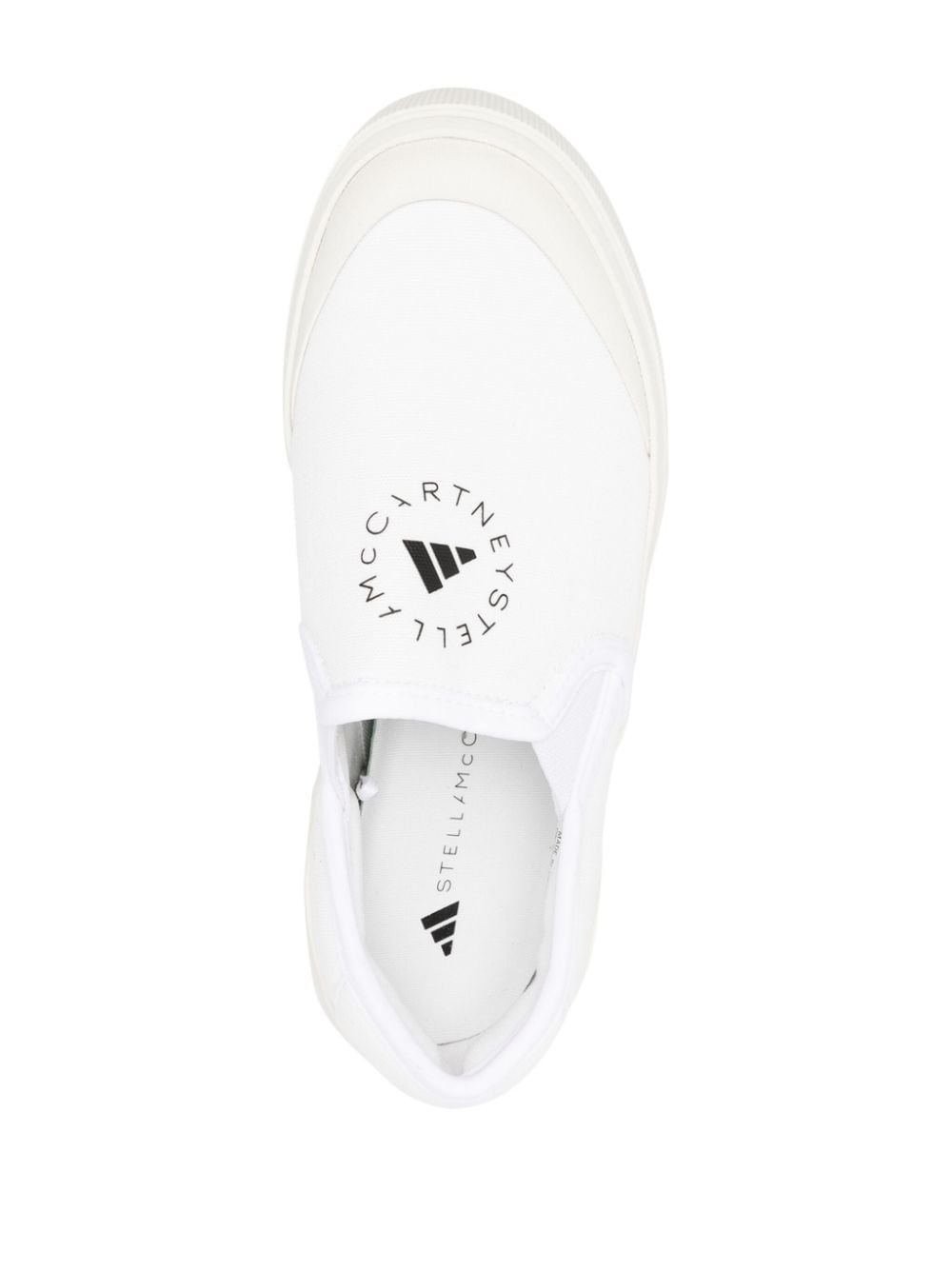 logo-print slip-on sneakers - 4