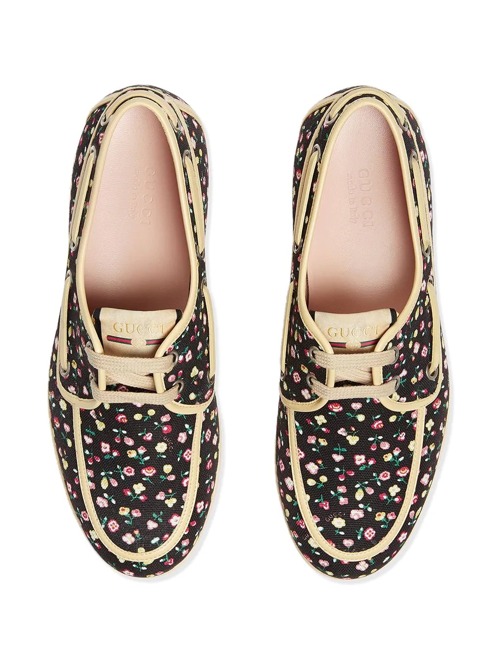 x Liberty floral boat shoe - 4