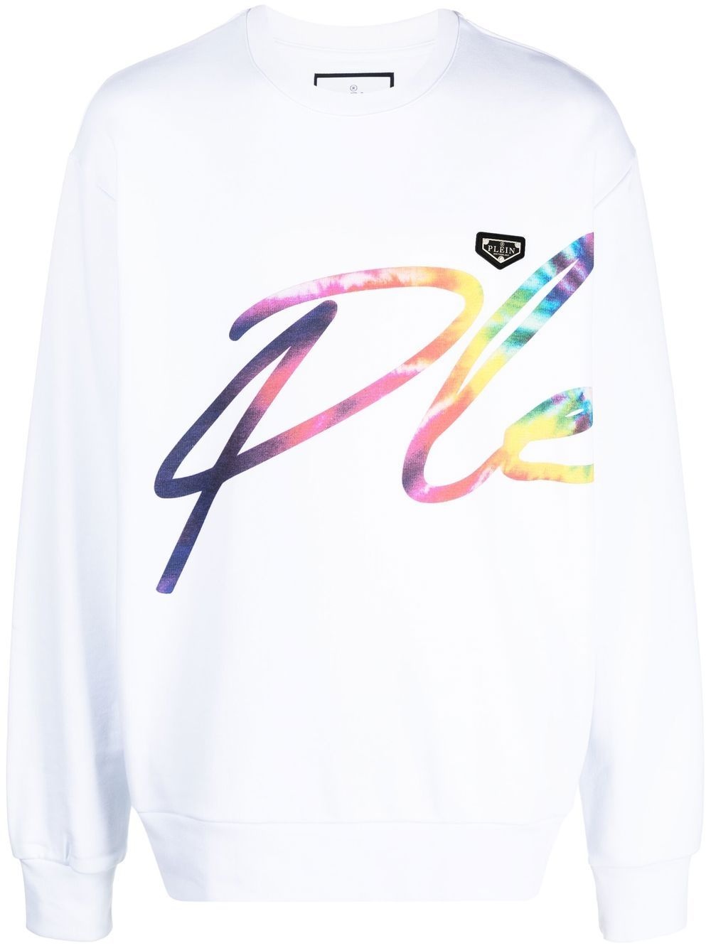 Signature logo-print sweatshirt - 1