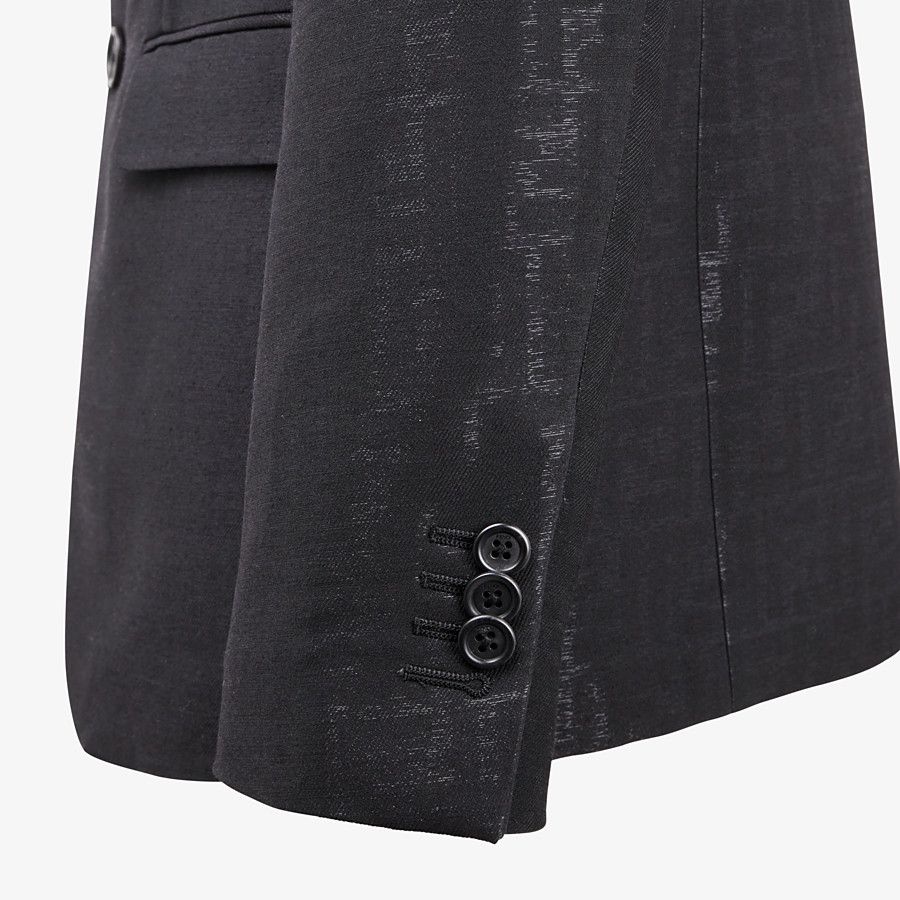 Black wool suit - 3