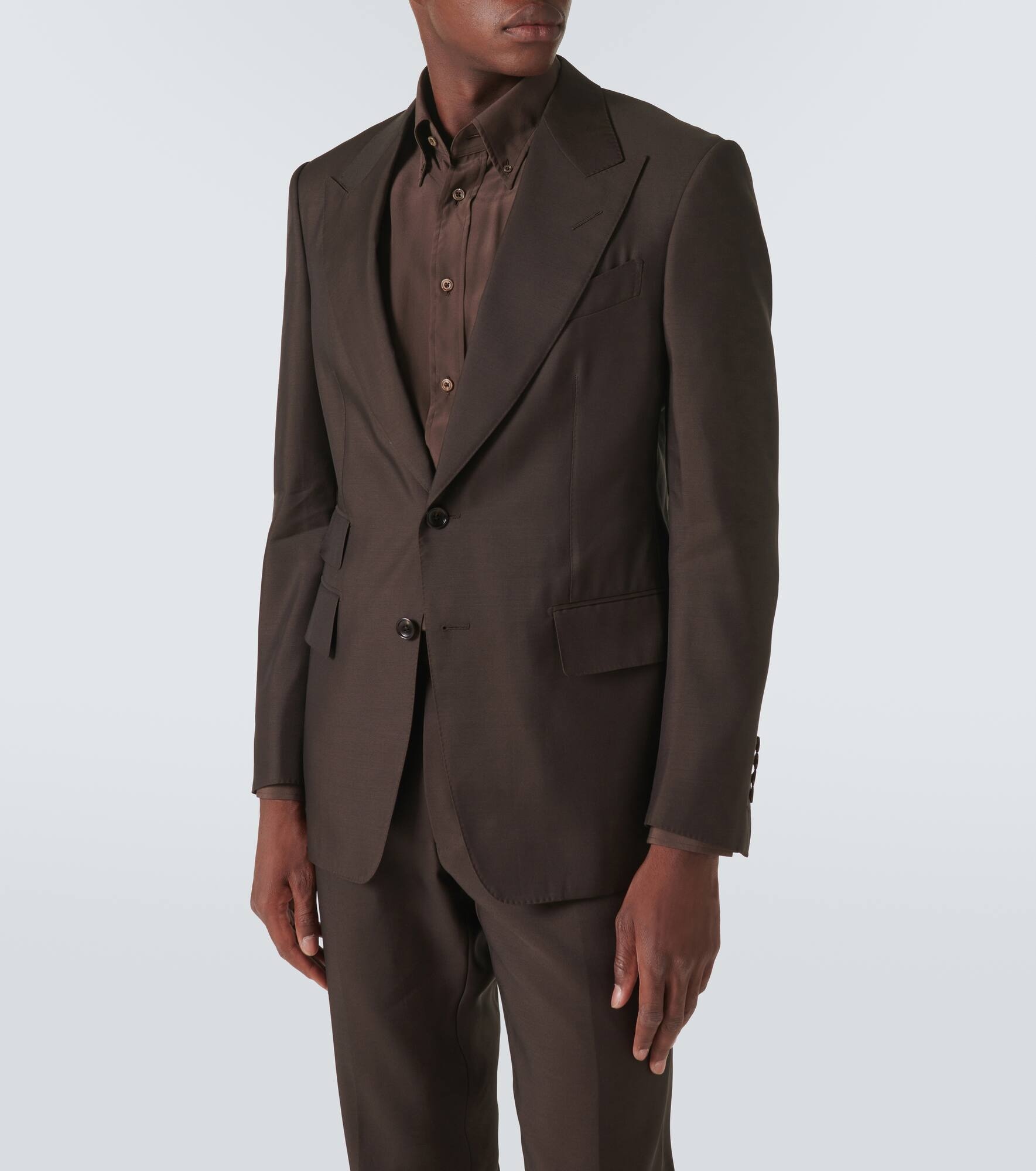 Shelton organza twill suit - 4