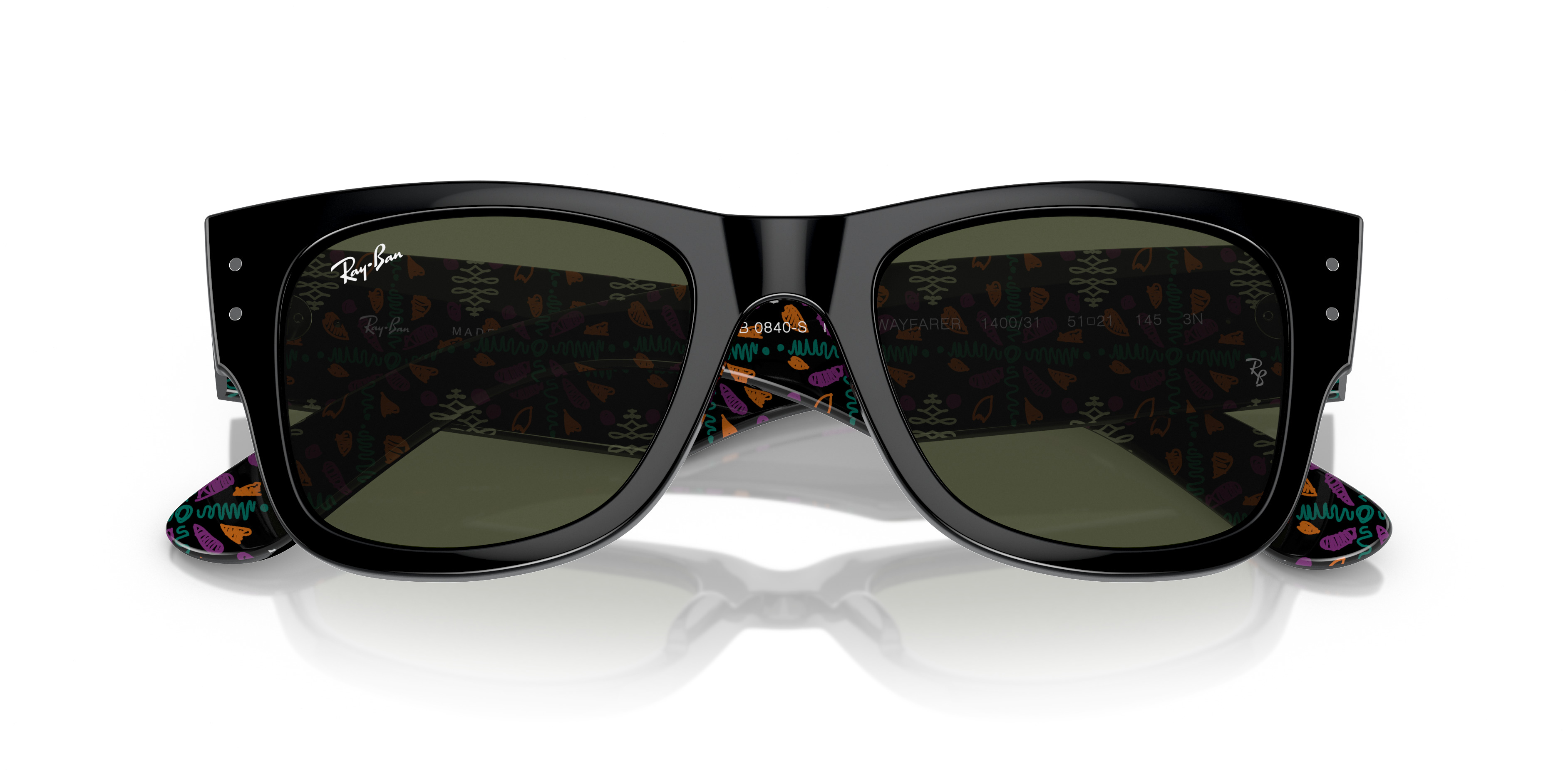 RB0840S Dia De Muertos Mega Wayfarer - 5