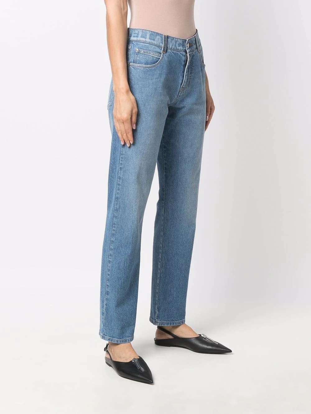 Salt & Pepper Logo slim-cut jeans - 3