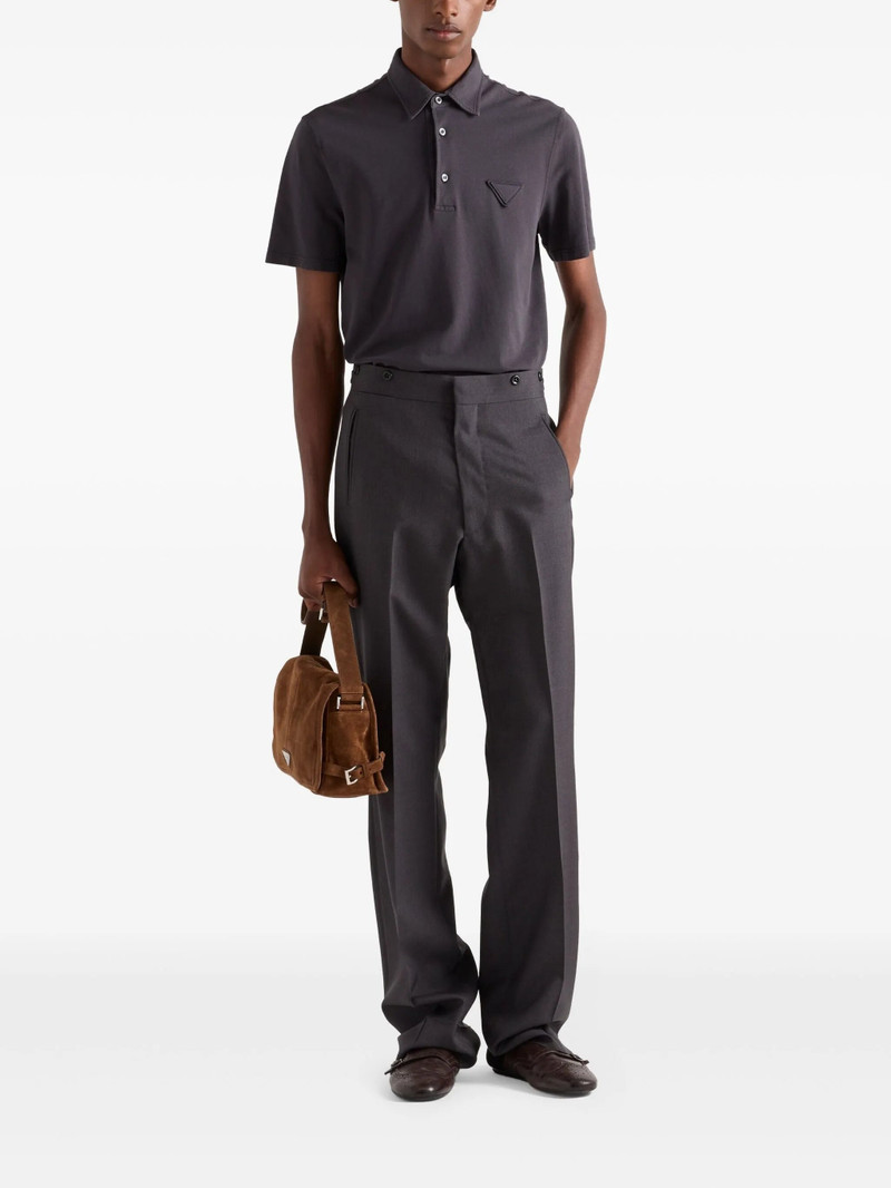 Prada Piqué Polo Shirt outlook