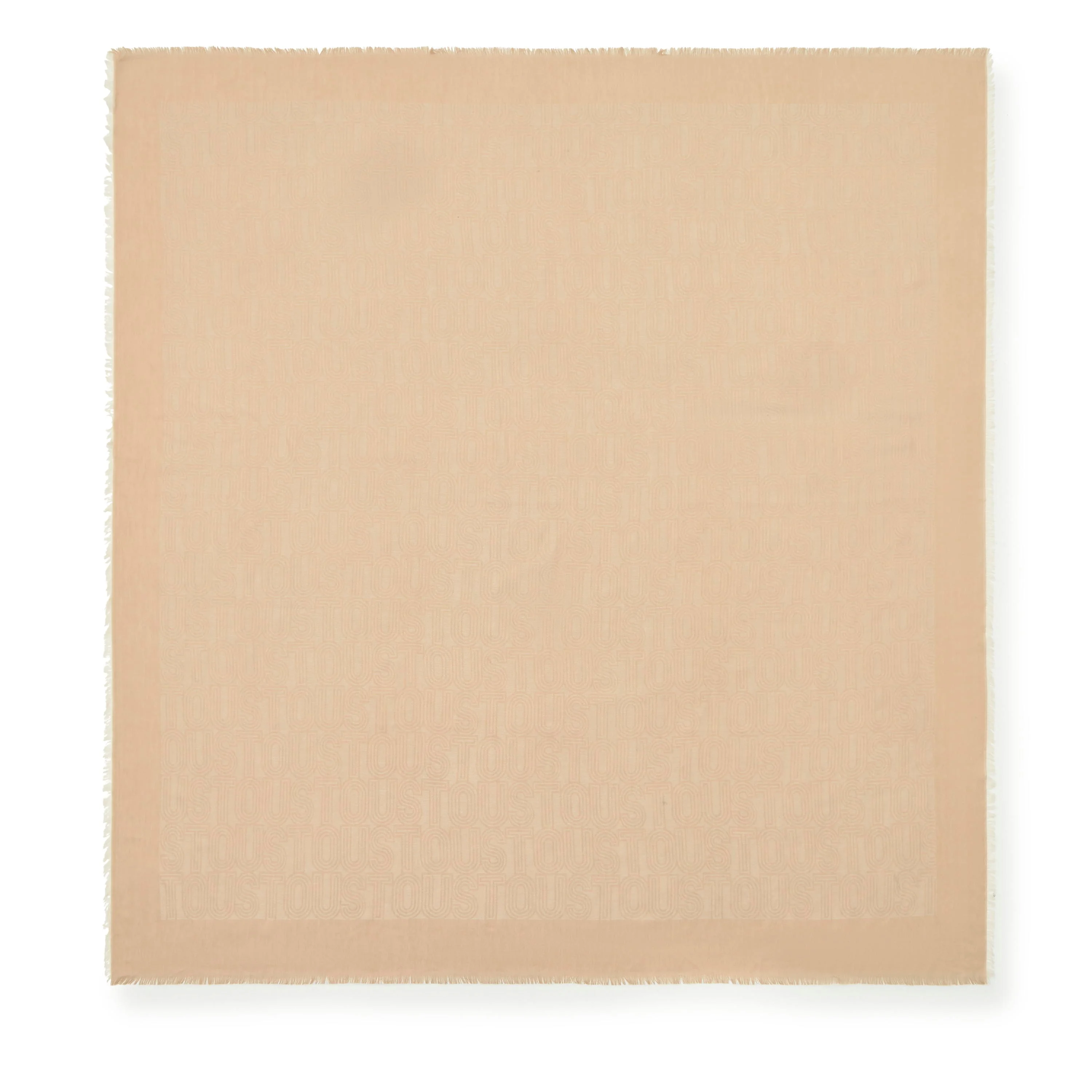 Sand-colored Scarf TOUS Silhouette Jacquard - 1