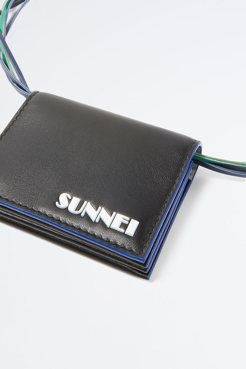 BLACK SPAGHETTI MINI BAG 3