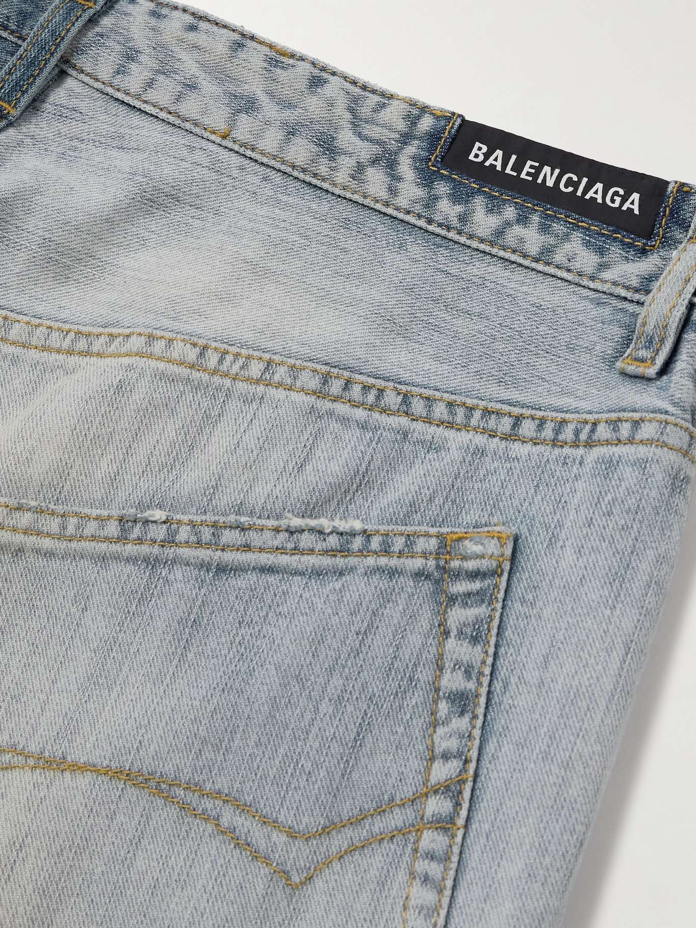 BALENCIAGA Two tone jeans REVERSIBLE