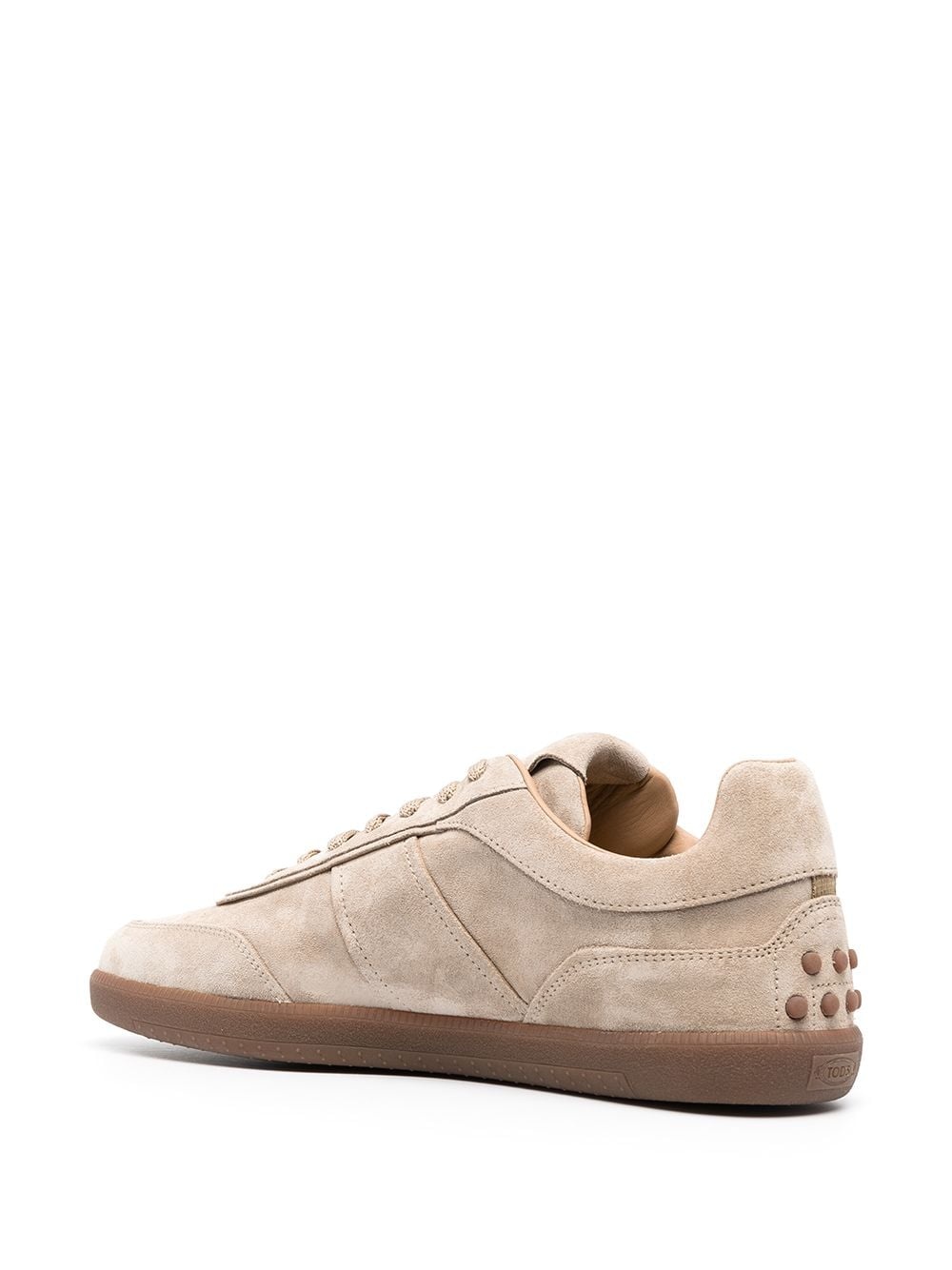 low-top panelled sneakers - 3