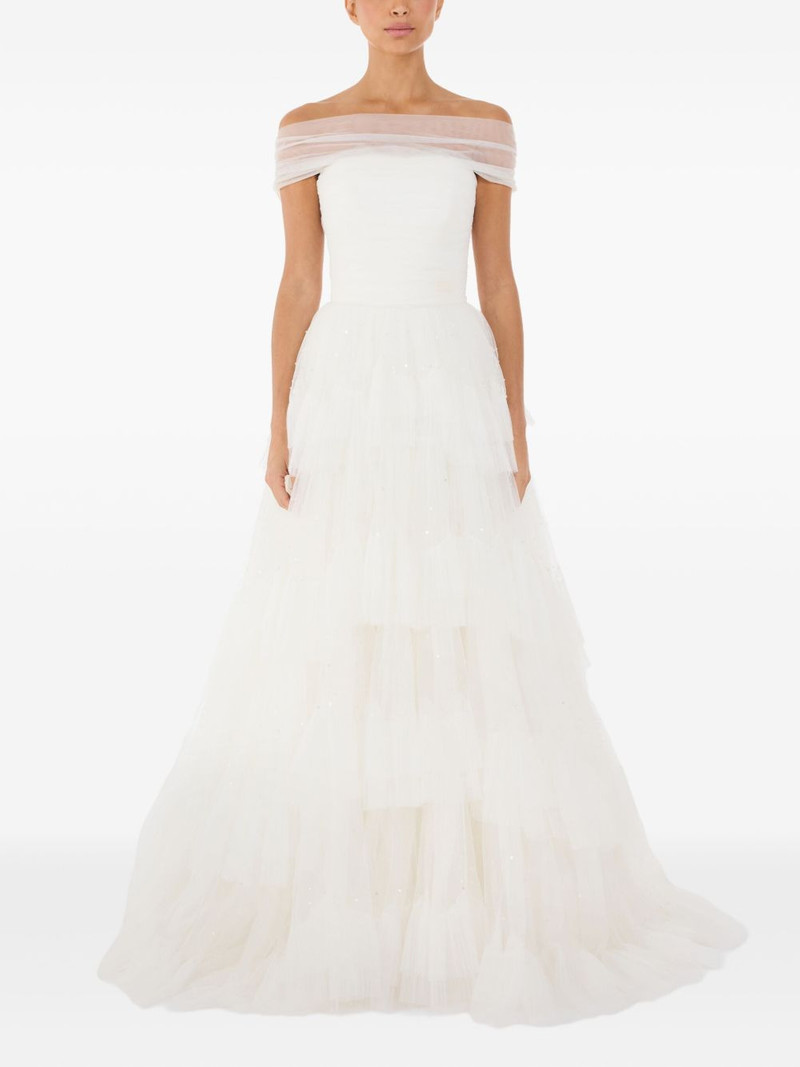 JENNY PACKHAM Angel Falls tiered maxi dress outlook