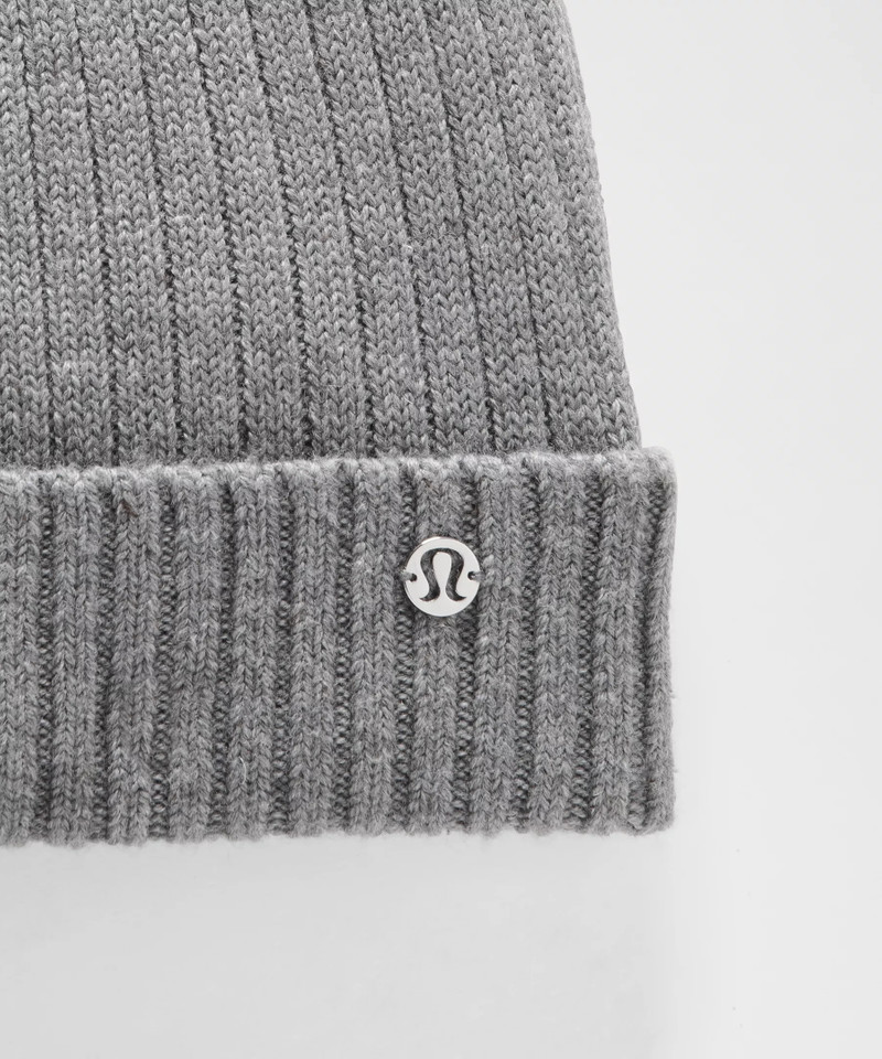 Ribbed Merino Wool Beanie 4