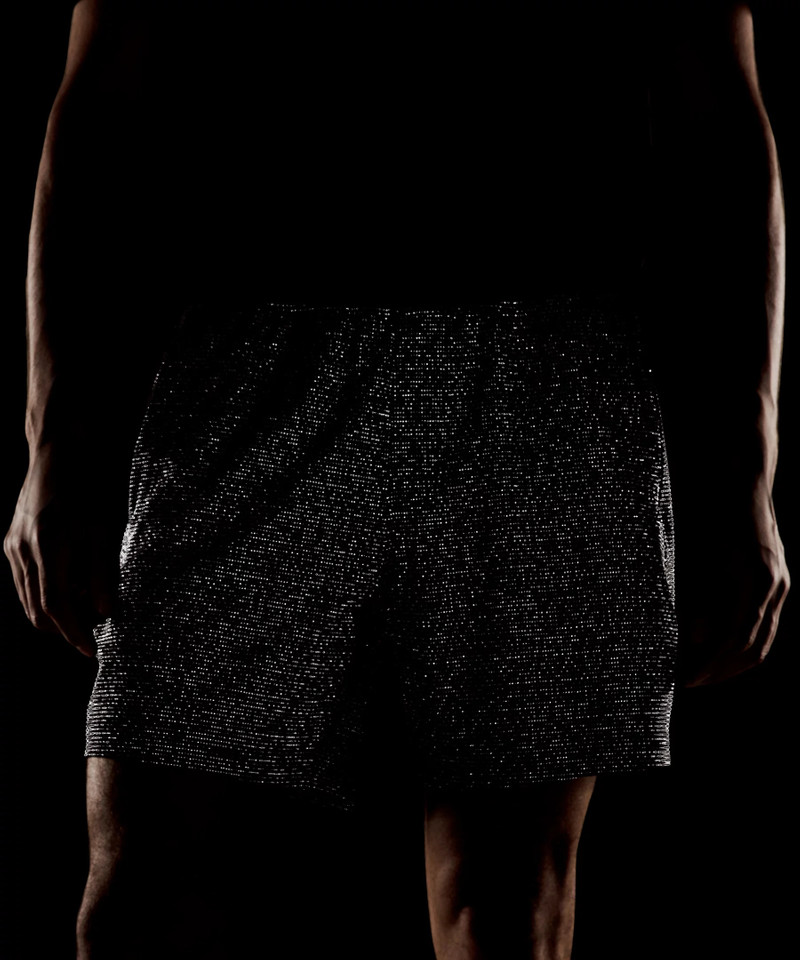 Pace Breaker Reflective Linerless Knit Short 7" 8