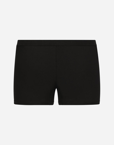 Dolce & Gabbana Two-way stretch jersey boxers with logo label outlook